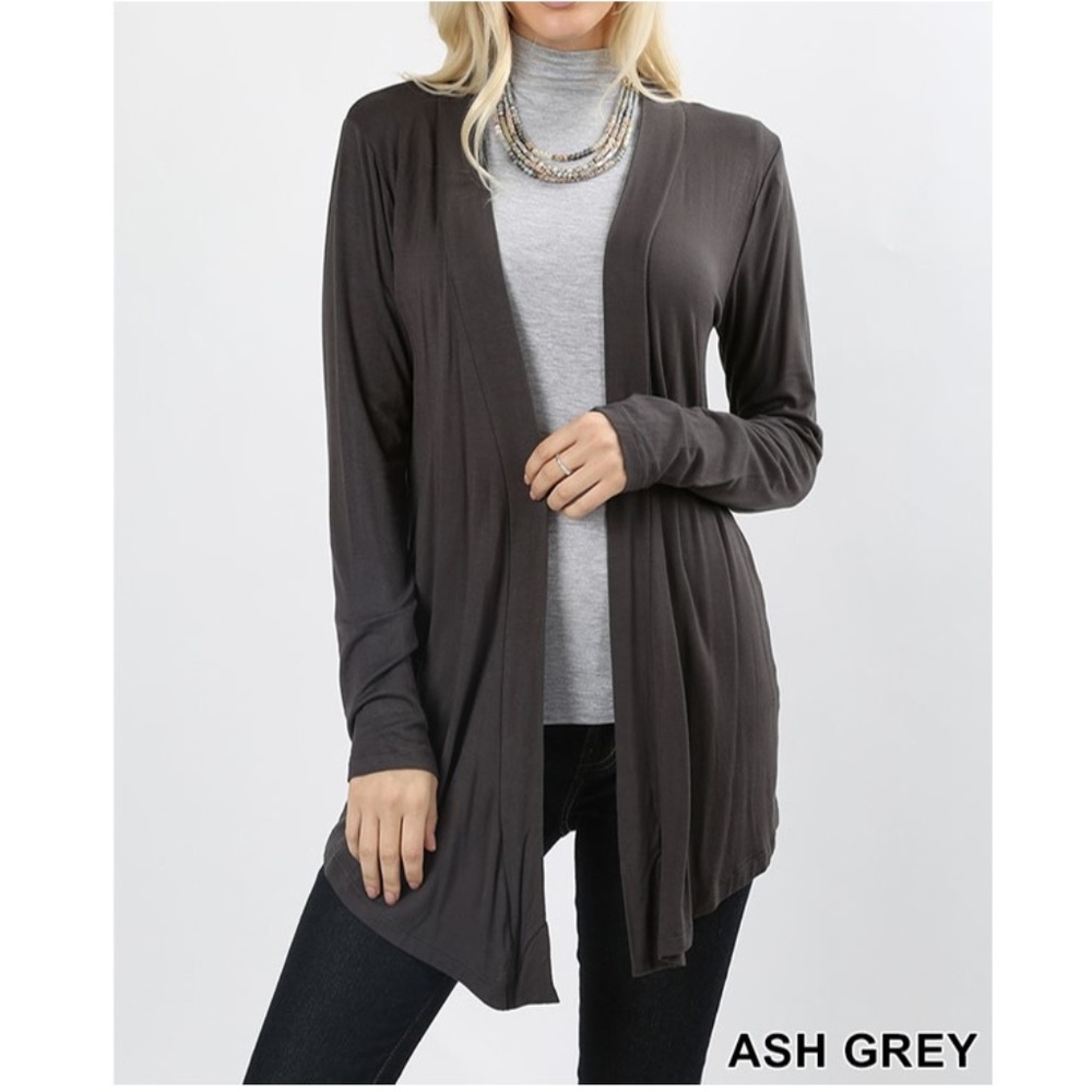 New! Premium Knit Cardigan Plus Size In 4 Colors